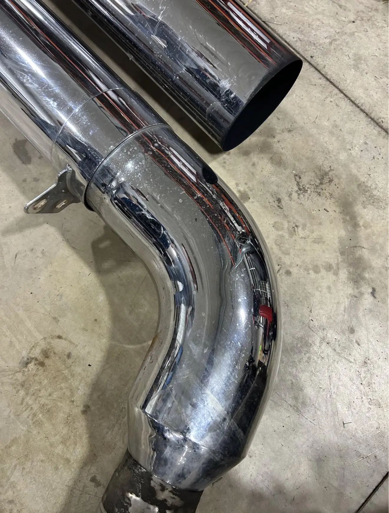 Peterbilt 359 flat top stacks