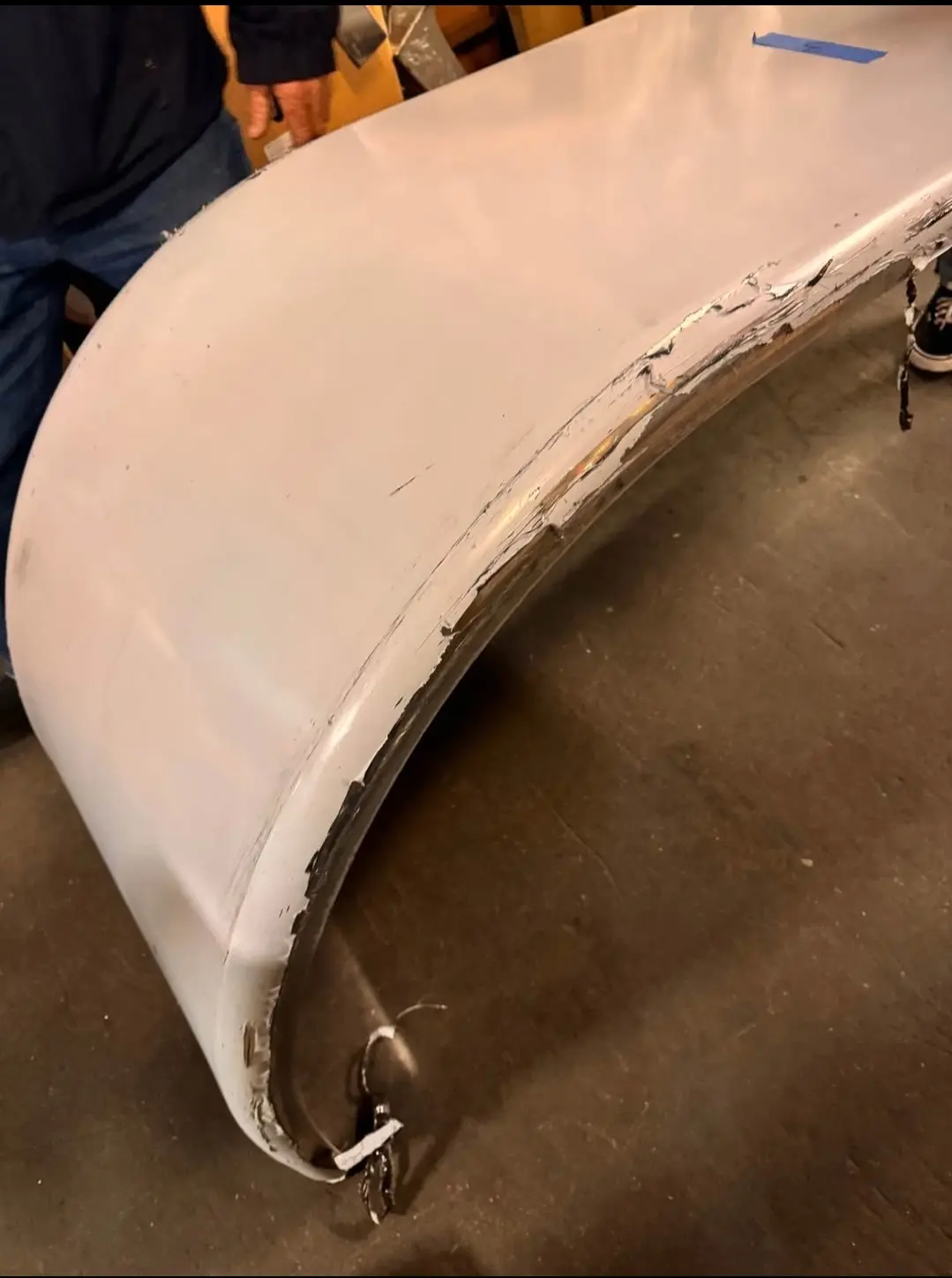 Alum half fenders 30” drop