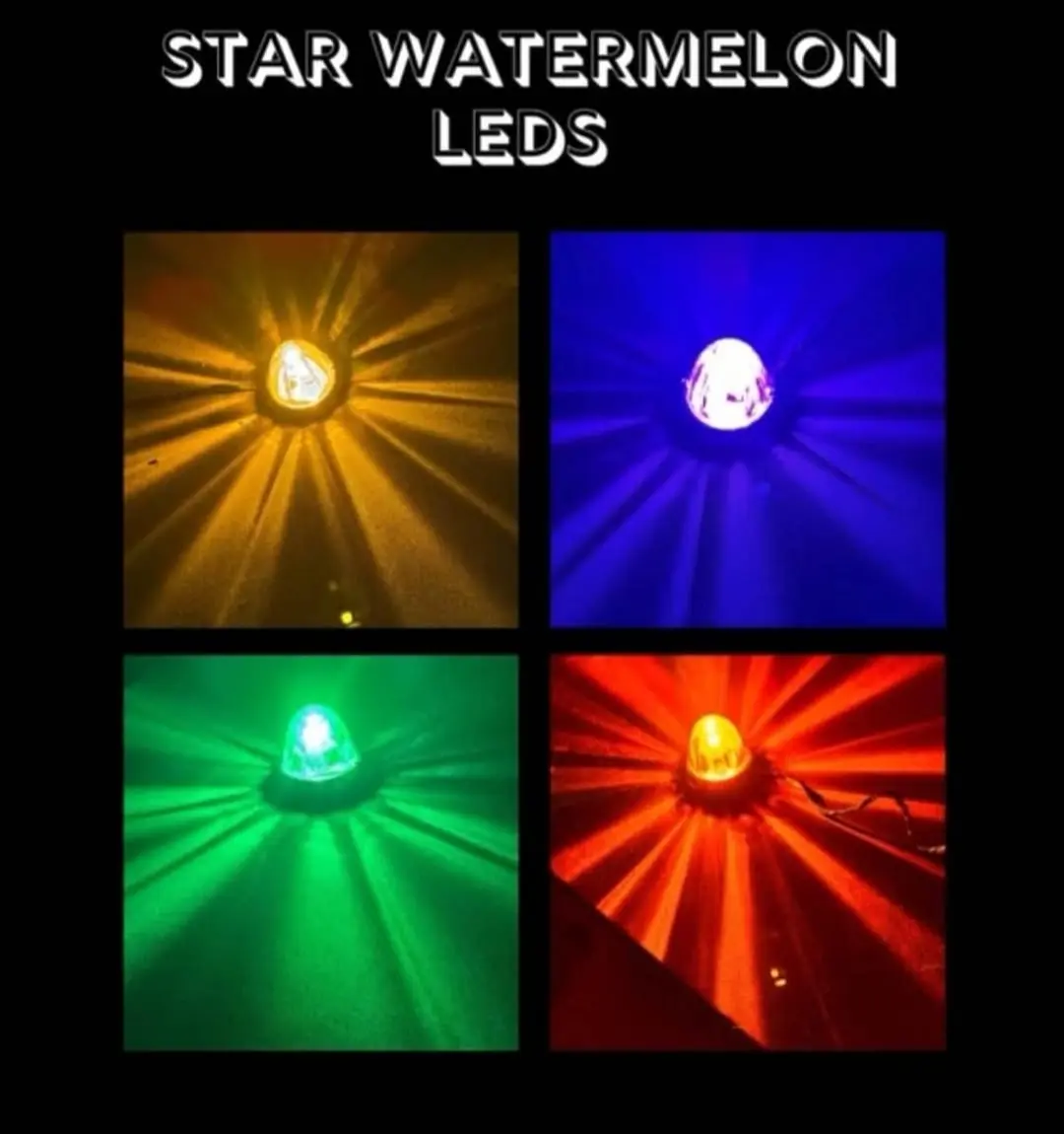 Star glass watermelon