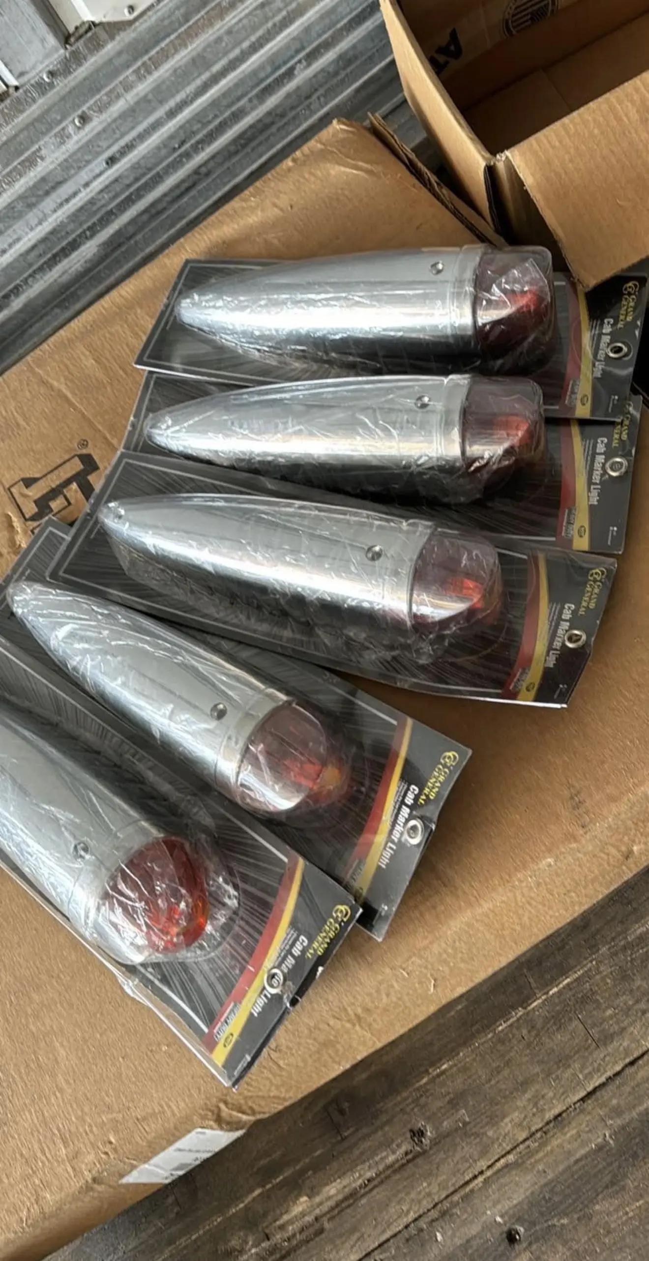 Brand new set of Die Cast housing cab lights