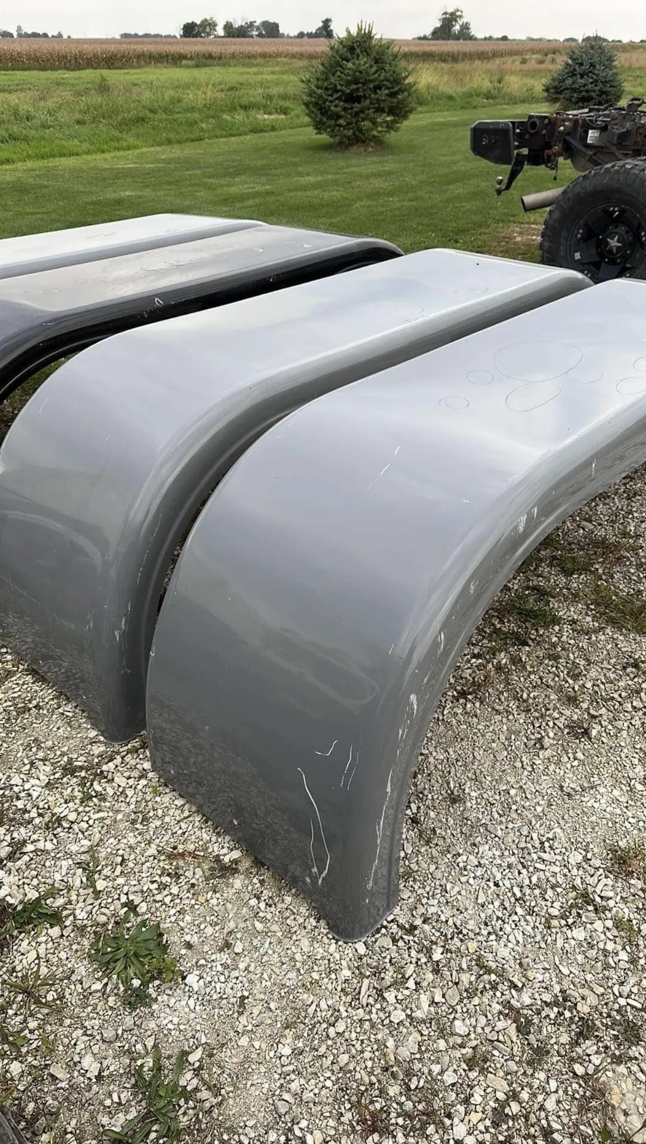 Fiberglass Semi Fenders