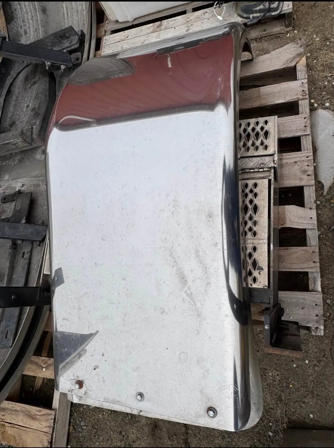 Stainless hogebilt half fenders