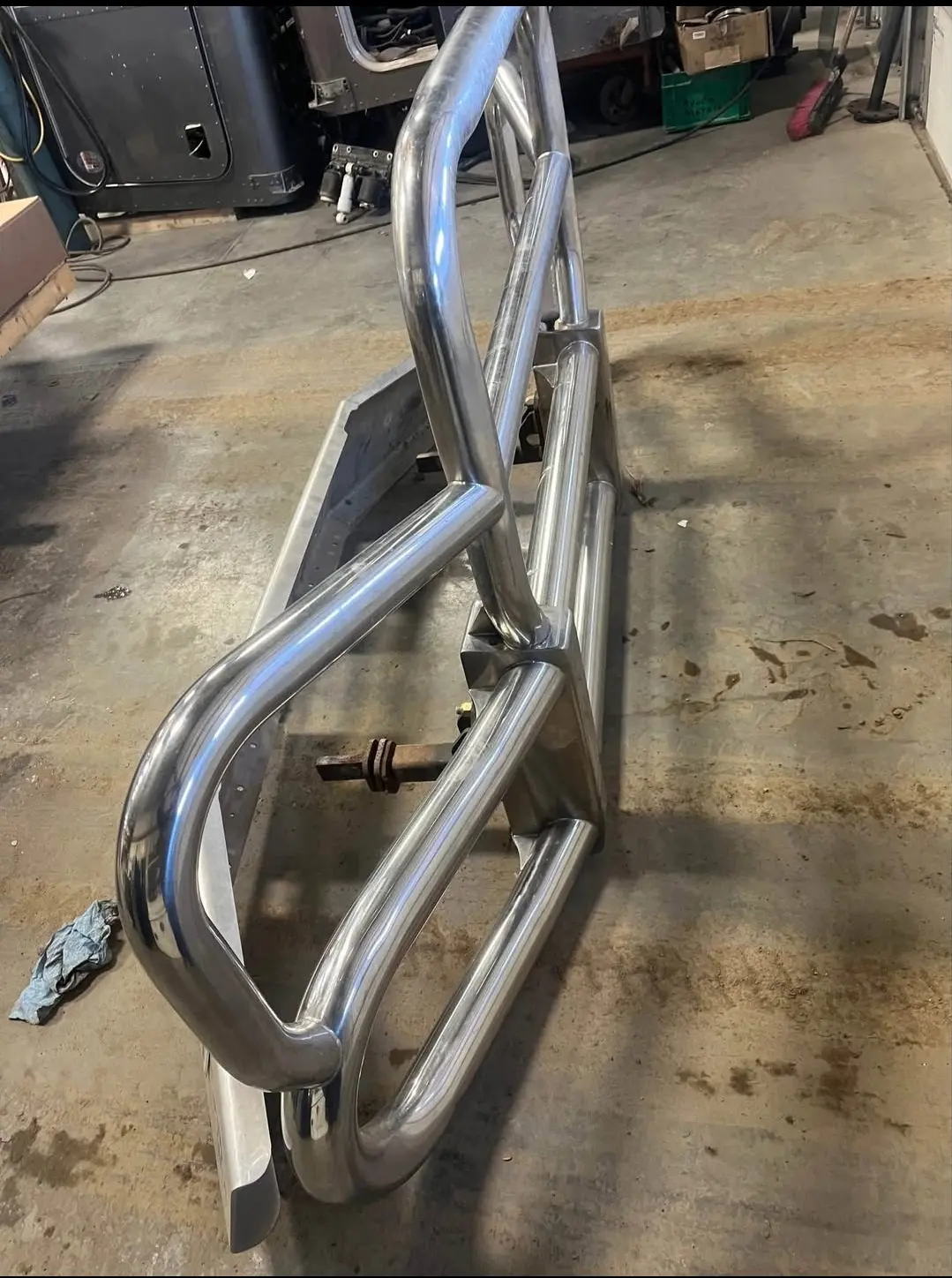 2020 t880 grill guard and aluminum bumper