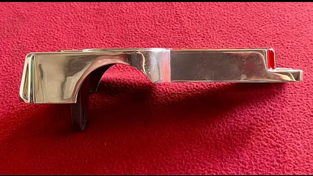 Original Crooked KW Kenworth hood pull emblem