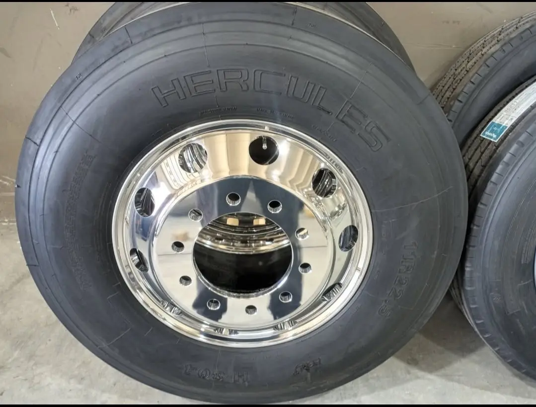 Rims and Tires for Peterbilt Kenworth Volvo Freightliner Mack International