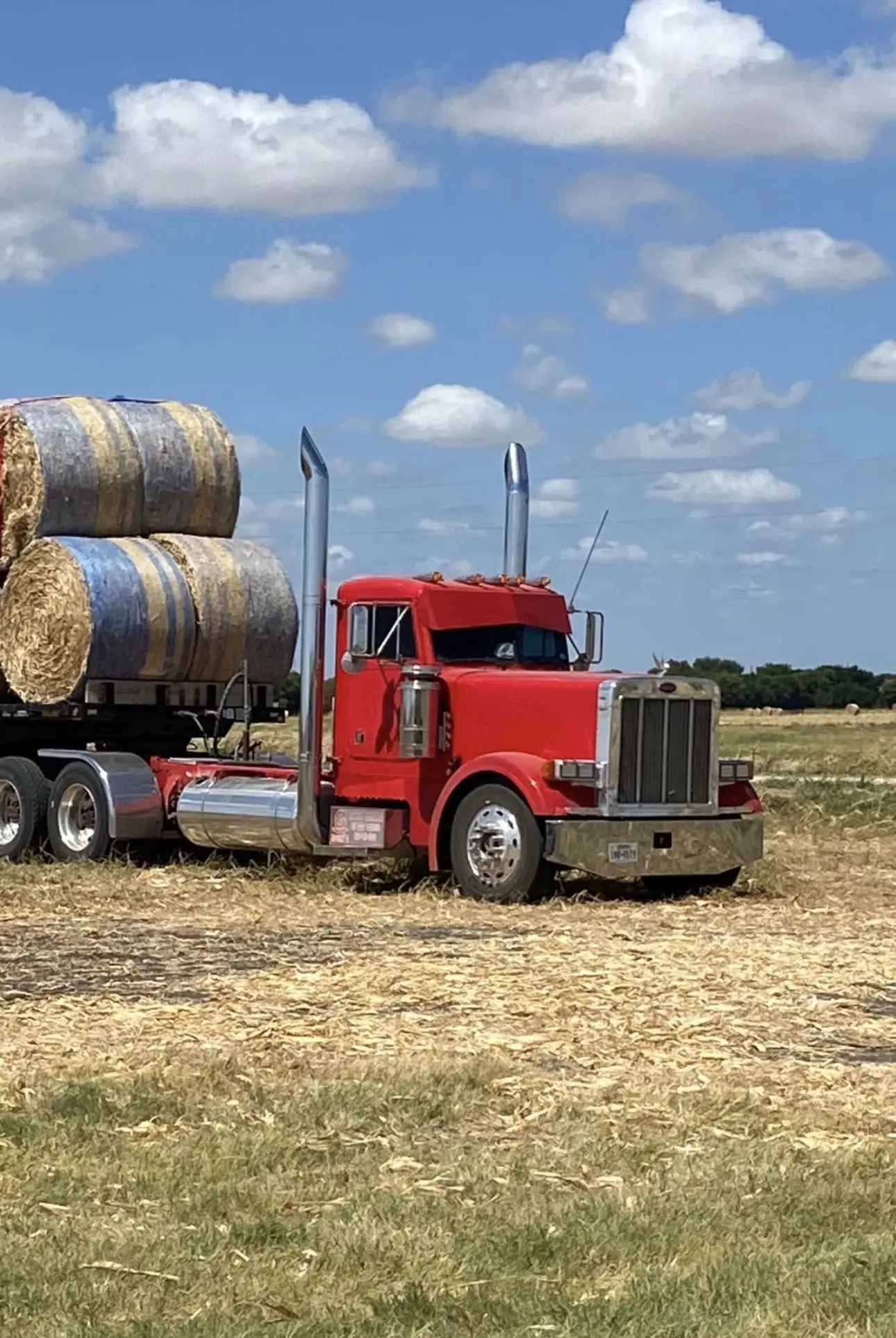 Peterbilt 8” Lincoln chrome stacks