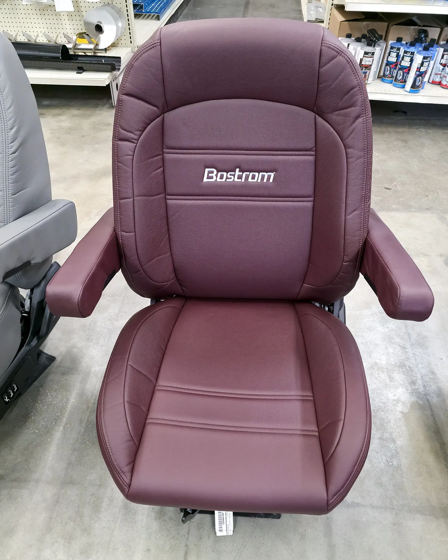 Bostrom Burgundy Truck Seat